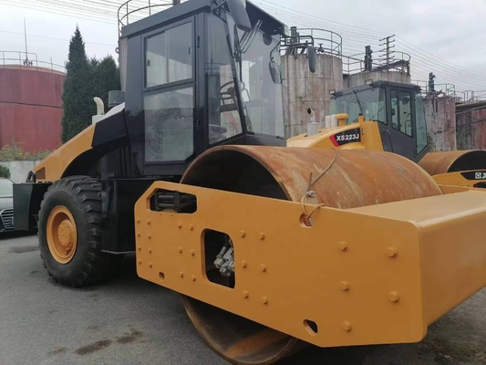 15 Ton Operating Weight Used Sany SSR220AC Road Roller in Good Working Condition