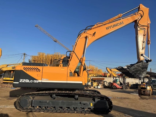 Original Korea 22T Excavator Hyundai 220lc-9s with Good Condition and EPA Engine