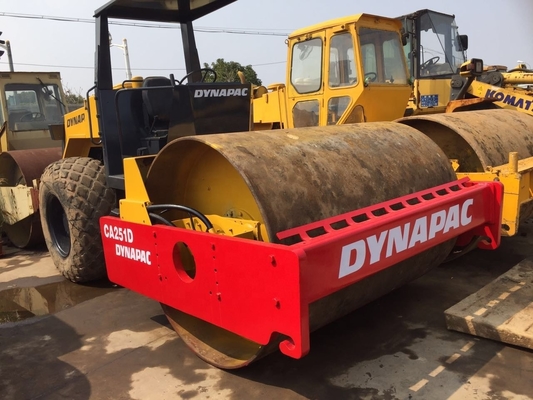 Used Road Roller Dynapac CA251D 15ton in Japan with EPA Engine and Original Paint