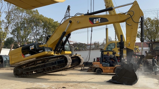 CAT 330D2 Used Excavator with Liyuan Hydraulic Cylinder and 0.3M³ Bucket Good Condition