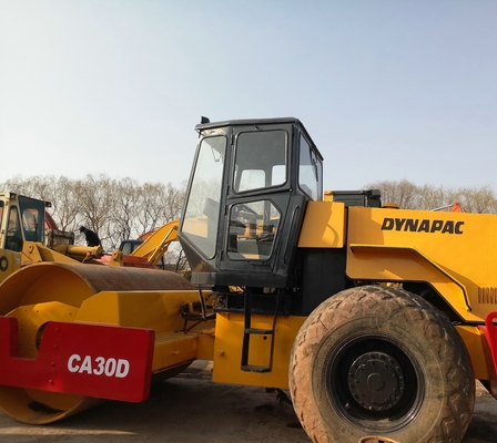 Used CA30D Dynapac Single Drum Roller with Original Sweden Design and Diesel Engine