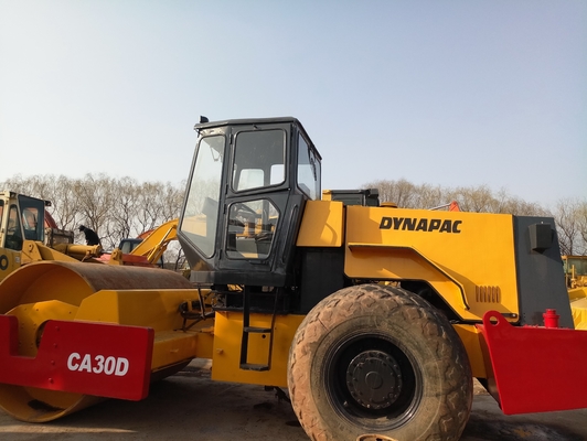 Used CA30D Dynapac Single Drum Roller with Original Sweden Design and Diesel Engine