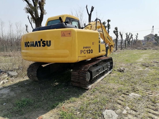 Used Digger Komatsu PC120 Excavator with 0.5m3 Bucket Capacity in Good Condition