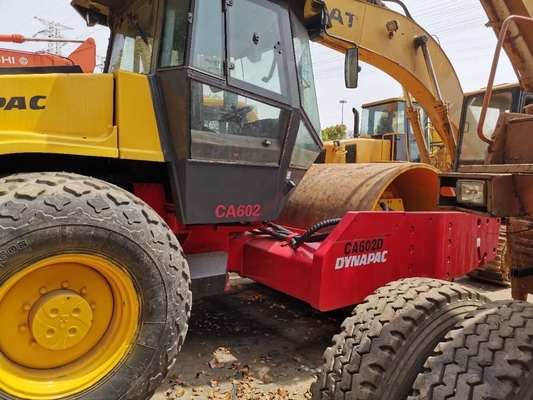 Foundation Construction Used Single Drum Steel Wheel Dynapac CA602D Road Roller 2023