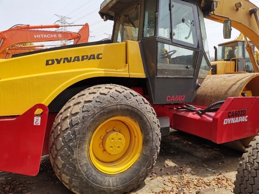 Foundation Construction Used Single Drum Steel Wheel Dynapac CA602D Road Roller 2023