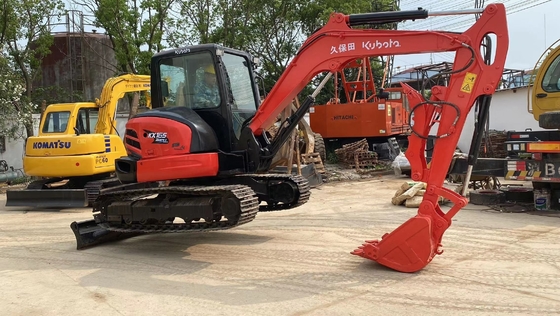 Crawler Excavator Used Original Japan 6T Kubota KX165-5 Good Condition EPA Engine in Shanghai