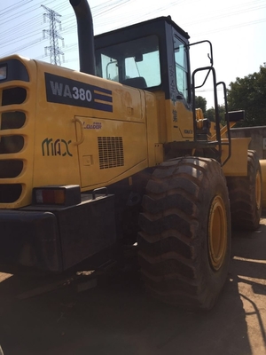 Excellent Condition Komatsu WA380 Used Wheel Loader with Liyuan Hydraulic Cylinder