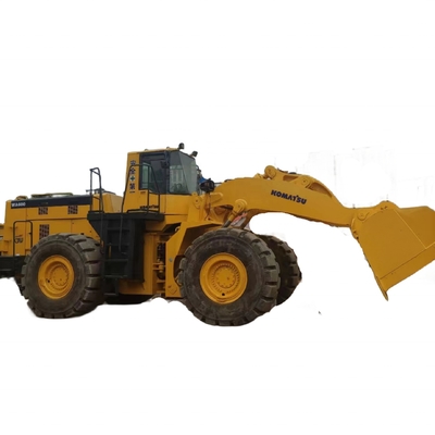 Good Condition Komatsu WA600 Used Wheel Loader with 178/kw Moving Type Wheel Machine