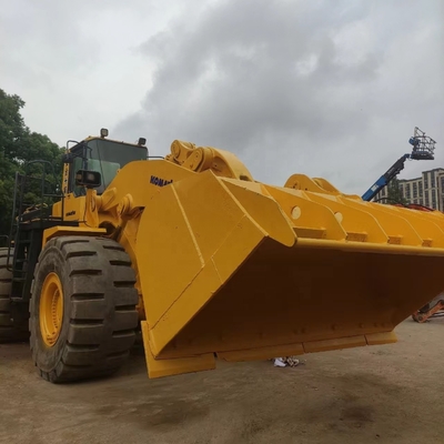 Good Condition Komatsu WA600 Used Wheel Loader with 178/kw Moving Type Wheel Machine