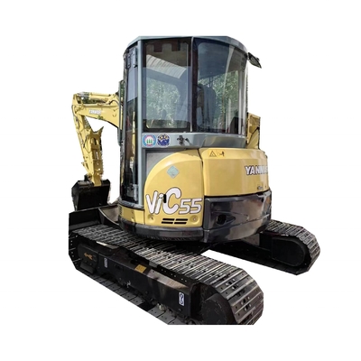Used Yanmar VIC55 Excavator with Liyuan Hydraulic Valve Moving Type Crawler Excavator