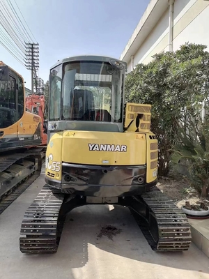 Used Yanmar VIC55 Excavator with Liyuan Hydraulic Valve Moving Type Crawler Excavator