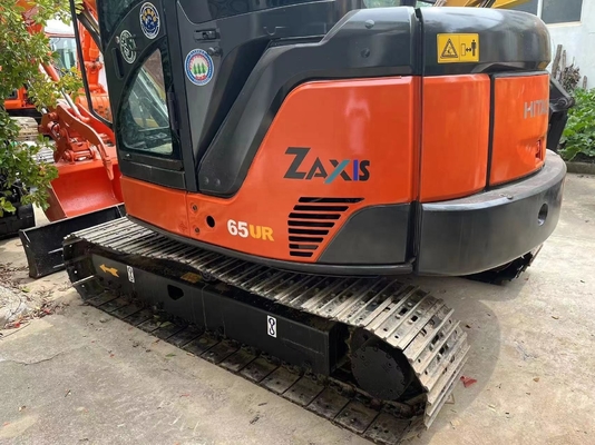 Second-hand Hitachi zx65ur Excavator with 0.1m3 Bucket Capacity in Good Condition