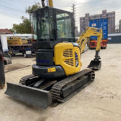 Used Komatsu PC35 3T Excavator Good Condition Crawler Digger EPA Engine Shanghai