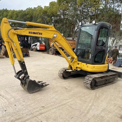 Used Komatsu PC35 3T Excavator Good Condition Crawler Digger EPA Engine Shanghai