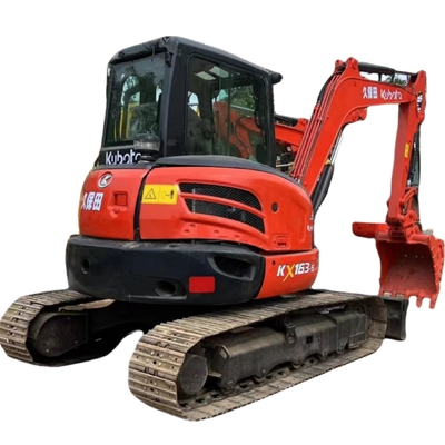 Low-Hour 2020 Japan Second-Hand Digger Kubota KX163 Used Excavator for Your Project