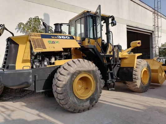 Used Komatsu WA380 20ton Loader with Unique Selling Point Fully Hydraulic System