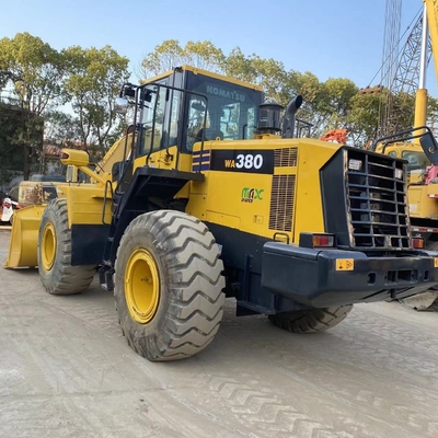 Used Komatsu WA380 20ton Loader with Unique Selling Point Fully Hydraulic System