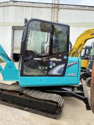 Used Kobelco SK60 Mini Excavator with Liyuan Hydraulic Pump Low Working Hours 0-2000