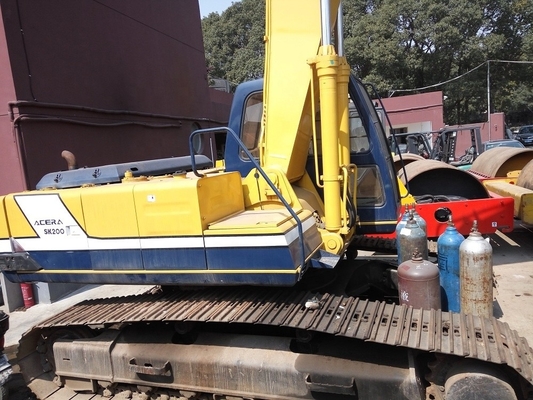 Kobelco SK200 Excavator Japan Original Hydraulic Machine with Liyuan Hydraulic Valve