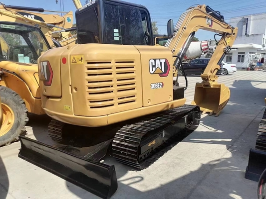 CAT 306E2 Used Mini Excavator with 0-2000 Working Hours and Free Shipping Included