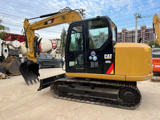 Original Tractor Machine Used Digger CAT 307E2 Mini Excavator with Liyuan Valve