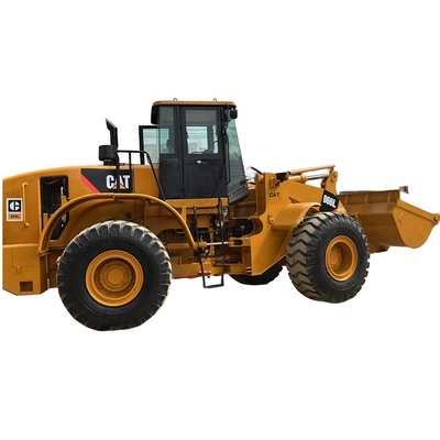 Front Loader Tractor Japanese Original Cat 966L Used Wheel Loader with and 165kw