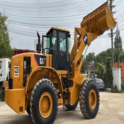 Front Loader Tractor Japanese Original Cat 966L Used Wheel Loader with and 165kw