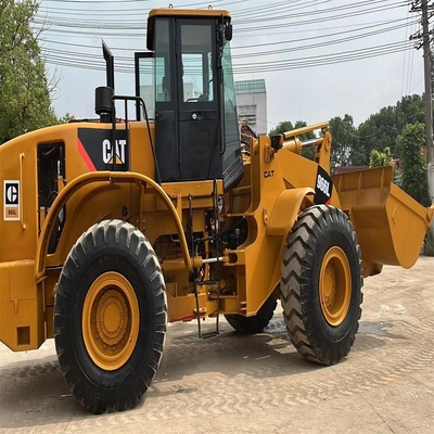 Front Loader Tractor Japanese Original Cat 966L Used Wheel Loader with and 165kw