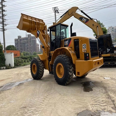 Front Loader Tractor Japanese Original Cat 966L Used Wheel Loader with and 165kw