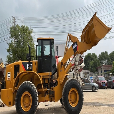 Front Loader Tractor Japanese Original Cat 966L Used Wheel Loader with and 165kw