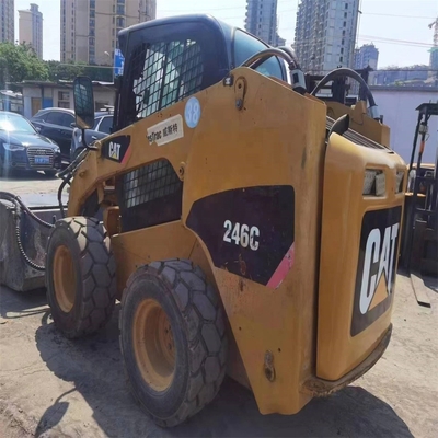 Low Working Hours Caterpillar Cat 246c Wheel Loader for Tough Working Conditions