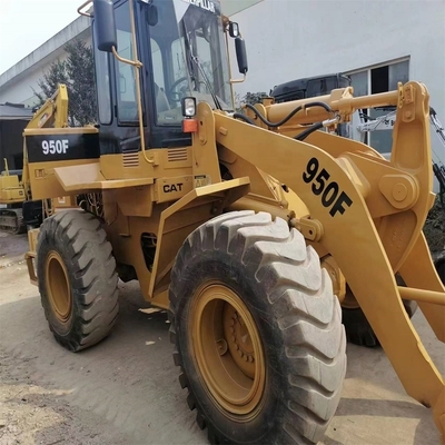 Used Caterpillar 950F Front Loader with Wheel Moving Type and 44.7 KW Power from Japan