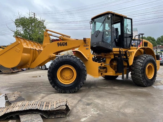 Japan Original Tractor Machine Used Wheel Loader CAT 966H with Liyuan Hydraulic Valve