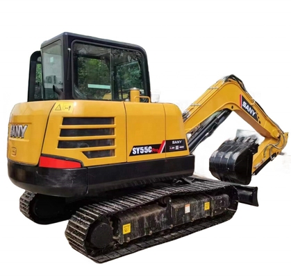Original Paint SANY 55C Excavator with EPA Engine and 0.35m3 Bucket Capacity