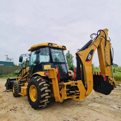 Used CAT 420F Backhoe Loader Affordable Earthmoving Machinery with CAT Hydraulic Pump
