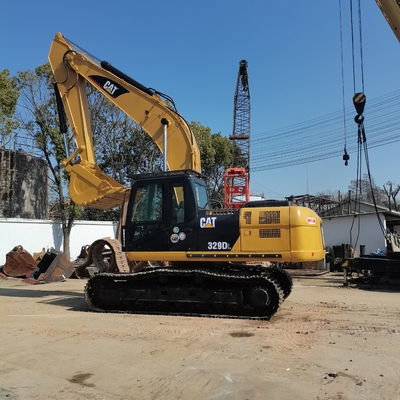 Original Paint Japan CAT329DL Hydraulic Excavator 5ton Operating Weight Cummins Engine