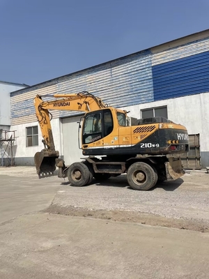 0-2000 Working Hours Used Hyundai 210W-9 Excavator with EPA Engine and Original Paint