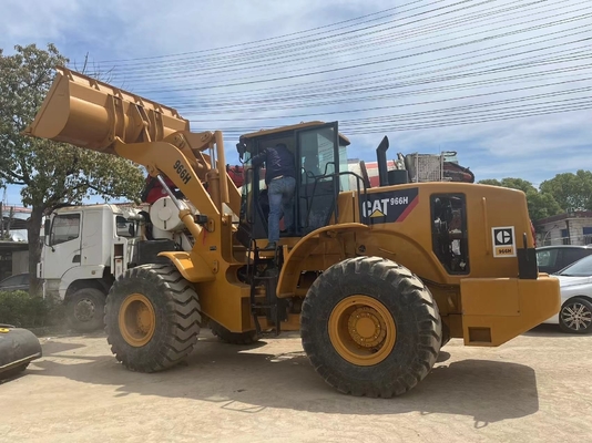 Front Loader Tractor CAT966H Used Wheel Loaders for Restaurant
