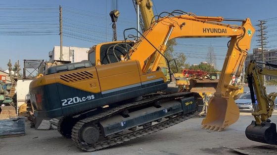 Original Paint Hyundai 220LC-9S Excavator with 96KW Engine and EPA Certification
