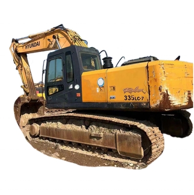 33 TON Korea EPA Engine Hyundai 335LC-7 Hydraulic Excavator Moving Type Crawler Excavator