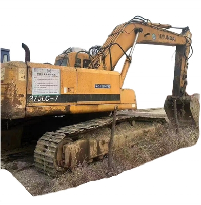 37 TON Korea EPA Engine Hyundai375LC Hydraulic Excavator Original Paint Used Excavator