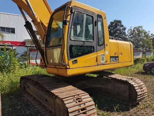EPA Engine R215-7C Hyundai Excavator with Used Original Paint and Low Hours