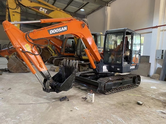 Used Caterpillar Excavator DH55 DH60 Original Paint Crawler Excavator with EPA Engine