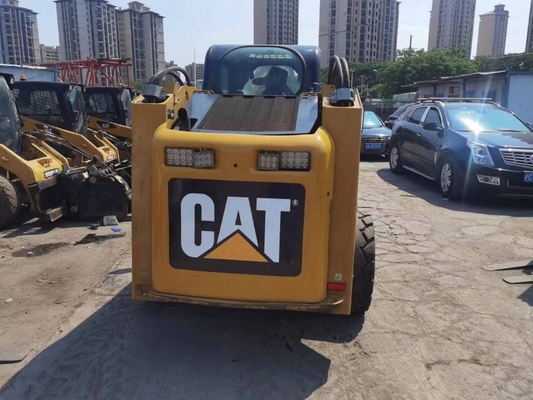 YUNNEI Engine Original Paint Used Caterpillar 246C Wheel Loader in Excellent Condition