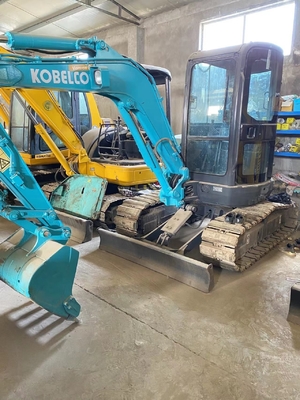 Used Kobelco SK40SR Mini Excavator with and Moving Type Crawler from Japan