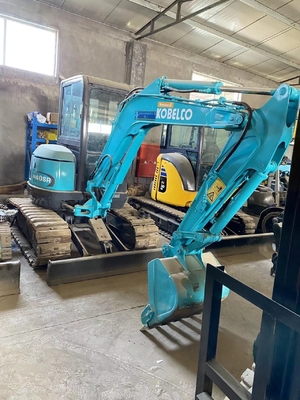 Used Kobelco SK40SR Mini Excavator with and Moving Type Crawler from Japan