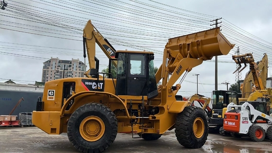 High Performance Used Caterpillar 966H Wheel Loader With Liyuan Hydraulic Cylinder