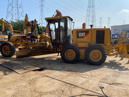 20 Ton Operating Weight CAT 140K Used Grader High Digging Power and Unique Selling Point