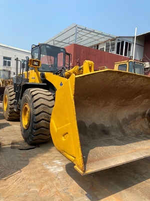 Front Loader Komatsu WA470 Wheel Loader For Construction Works Used 7TON Rated Load