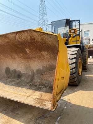 Front Loader Komatsu WA470 Wheel Loader For Construction Works Used 7TON Rated Load